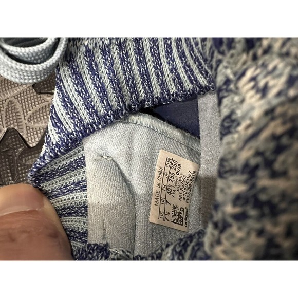 Adidas Mens Ultra Boost Uncaged Gray Light Blue Running Shoes Sneakers Sz 7.5 - Picture 7 of 7